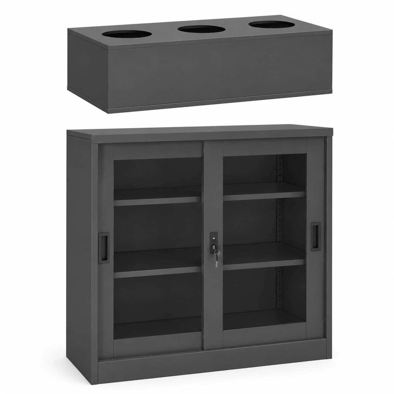 armoire-a-portes-coulissantes-avec-jardiniere-en-acier-anthracite-flewwf5837ry