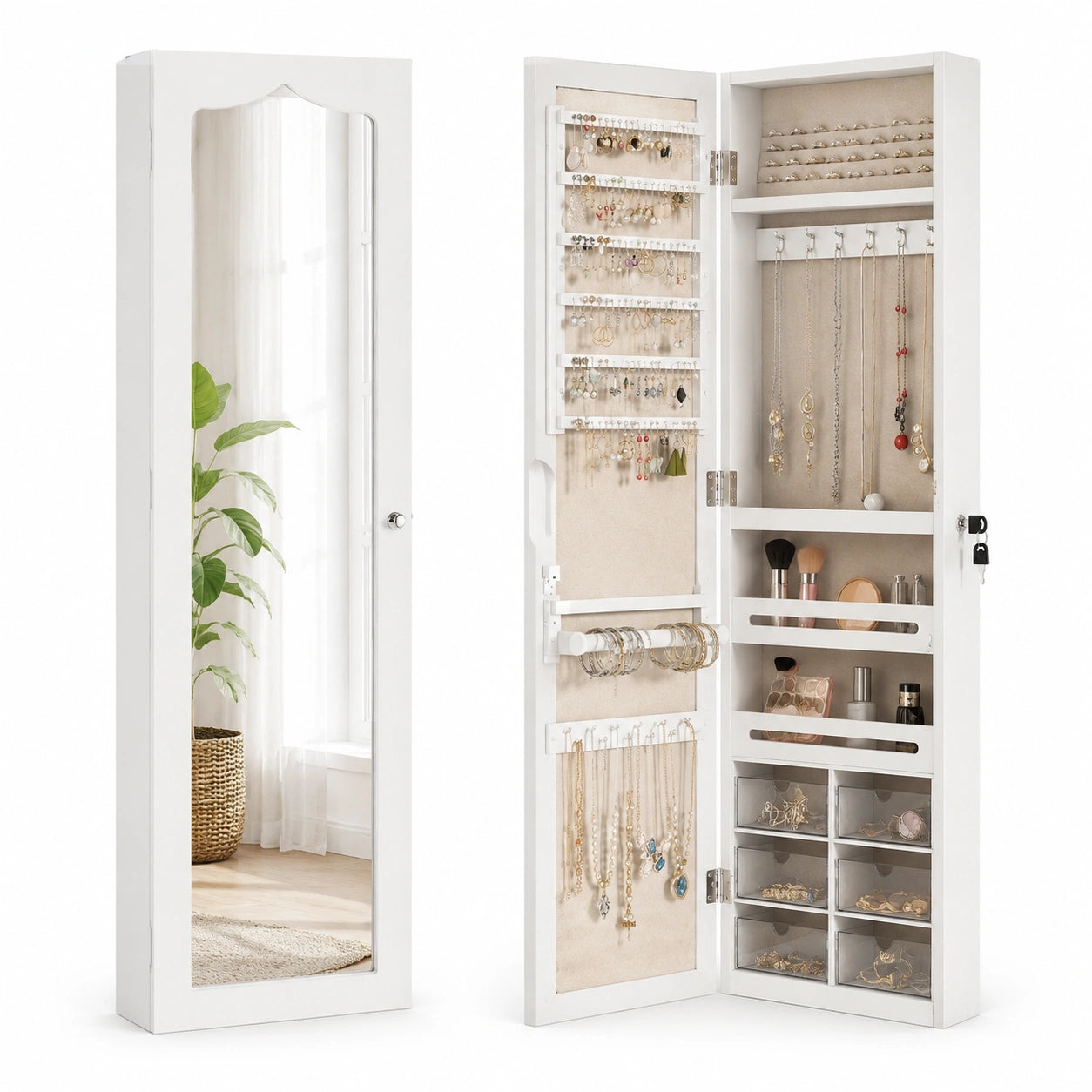 armoire-a-bijoux-murale-avec-miroir-et-lumiere-led-rangement-suspendu-avec-serrure-120-x-365-x-115-cm-blanc-jtsvly5898rs