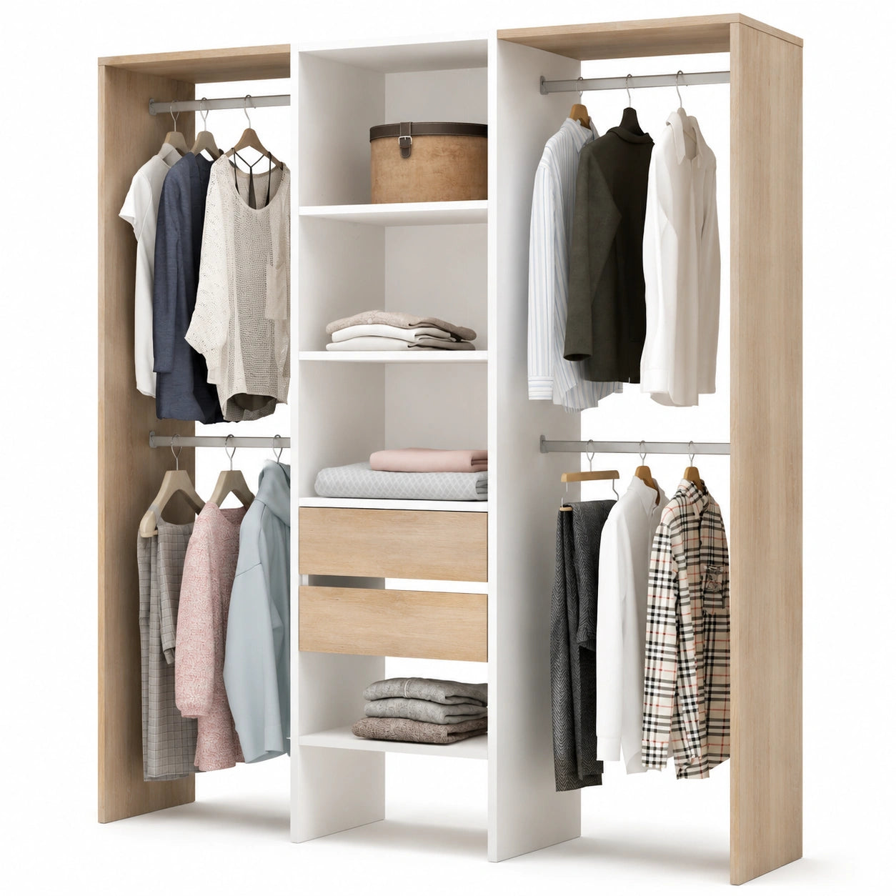 armoire-avec-tiroirs-et-etageres-tringles-integrees-blanc-et-gris-ciment-179-x-202-x-50-cm-mjcnll5949su