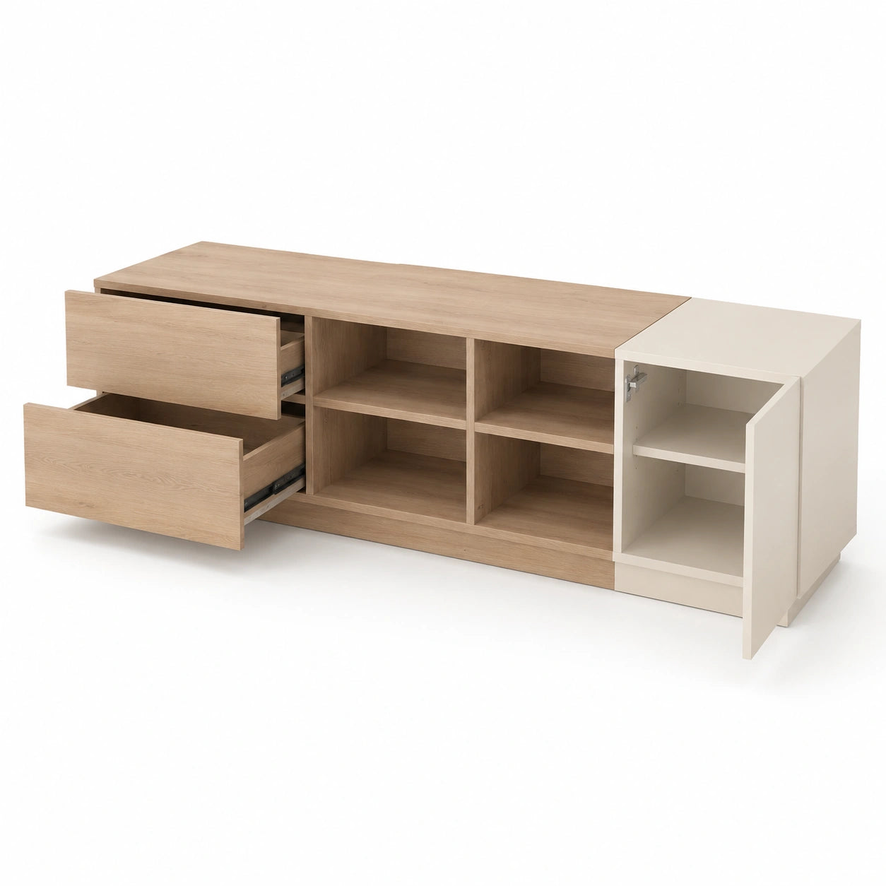 meuble-tv-avec-eclairage-led-et-rangement-rouvya5909rb