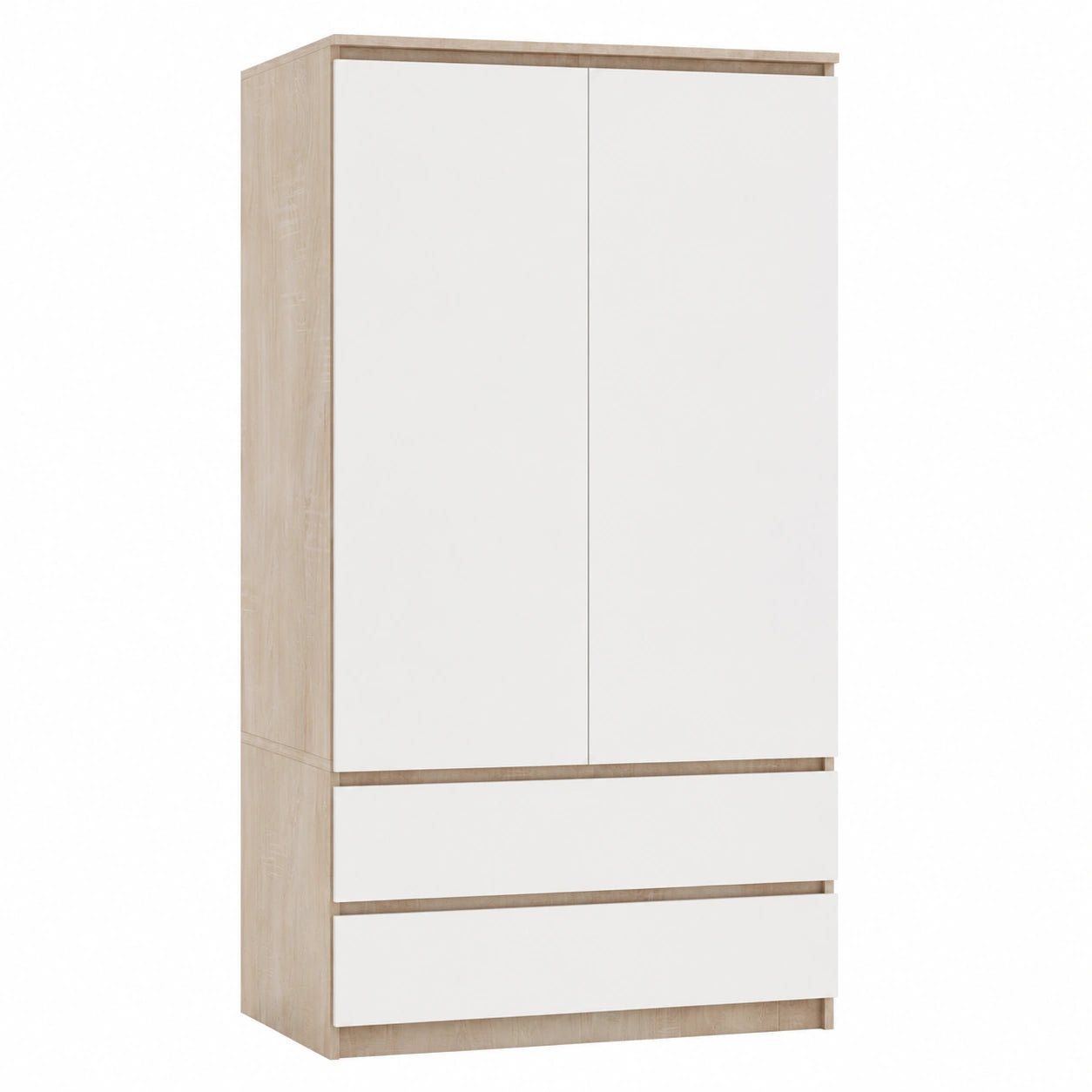 armoire-2-portes-avec-etageres-et-tiroirs-penderie-pour-chambre-ou-salon-180x90x51cm-chene-et-blanc-afsncf5860de