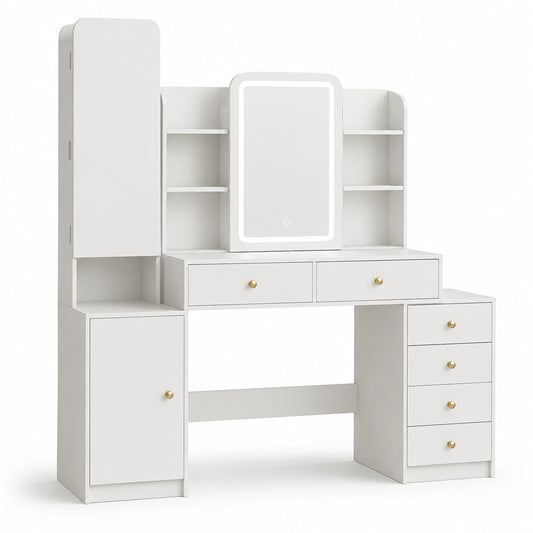 coiffeuse-avec-eclairage-miroir-et-armoire-a-bijoux-multifonction-avec-rangements-ouverts-et-tiroirs-blanc-jdlnlx5917ej