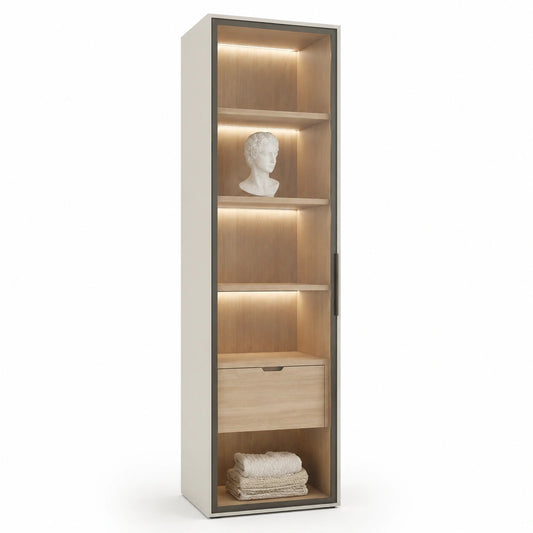 vitrine-eclairee-avec-tiroir-et-porte-en-verre-pour-interieur-kdslhg5893wn